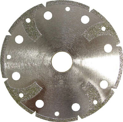 大見 塩ビ管用電着ダイヤカットソー 125mm DDP125【送料無料】
