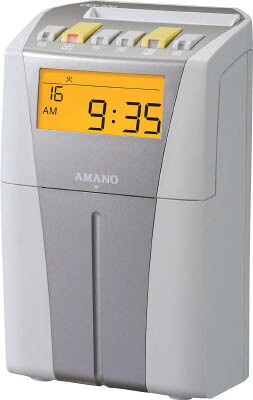 楽天市場】【送料無料】アマノ 勤怠管理ソフト付きタイムレコーダー