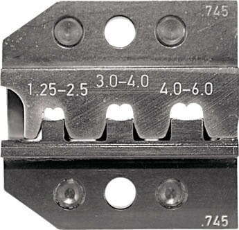 RENNSTEIG 圧着ダイス 624-745 オープンバレル接続端子 1.25 62474530【送料無料】