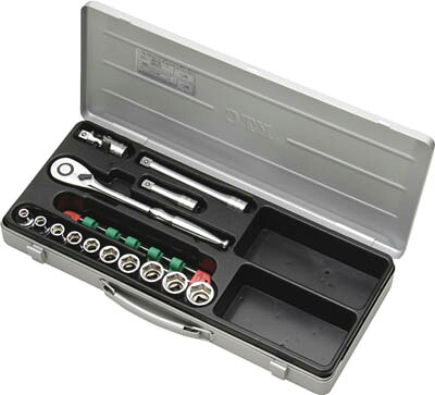 ＫＴＣ 12．7ｓｑ．ソケットレンチセット［14点］【TB410】(レンチ・スパナ・プーラ・ソケットレンチセット)【送料無料】
