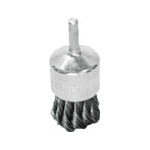 バーテック ワイラーノット軸付エンドブラシＳＷ0．35【3754400】(研削研磨用品・軸付ブラシ)【送料無料】｜リコメン堂