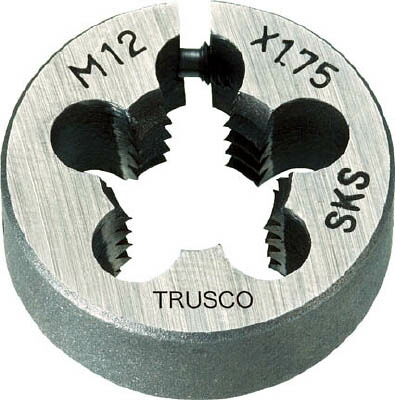 TRUSCO 丸ダイス 50径 M22×2.5 (SKS) T50D22X2.5【送料無料】