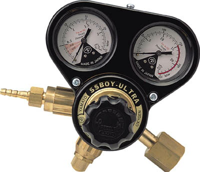 ヤマト 乾式安全器内蔵型調整器 ＳＳボーイウルトラ（ＯＸ）関東式【N-SSBUR-OX-E】(溶接用品・ガス調整器)【送料無料】