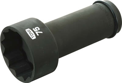 ＴＯＮＥ インパクト用超ロングソケット（１２角） ４６ｍｍ 8AD46L200【送料無料】｜リコメン堂