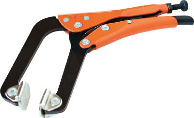 ＧＲＩＰ－ＯＮ 保護パッド付きミニクランプ ６０度 １９０ｍｍ 233A06【送料無料】