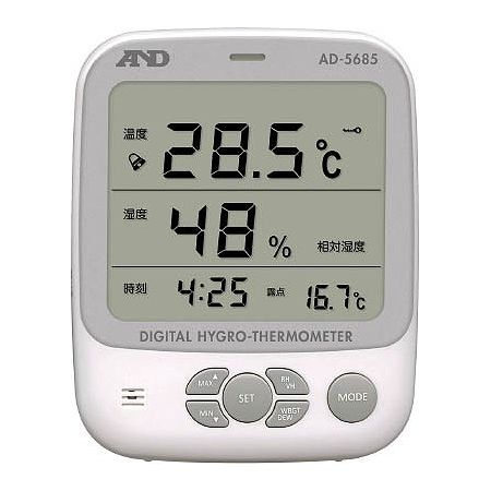 A&D 環境温湿度計 AD5685 AD5685【送料無料】