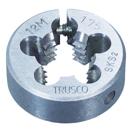 TRUSCO 丸ダイス SKS 並目 50径 12X1.75 T50D12X1.75【送料無料】