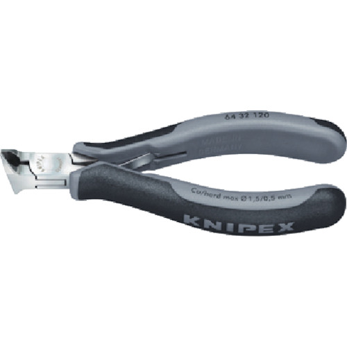 KNIPEX 6432-120ESD エレクトロニクスエンドカッティングニッパー 6432120ESD【送料無料】