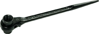 スーパー 両口ラチェットレンチ（爪式）六角対辺：23×26【RN-2326】(レンチ・スパナ・プーラ・ラチェットレンチ)【送料無料】