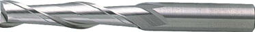 三菱Ｋ 2枚刃汎用エンドミルロング2．0ｍｍ【2LSD0200】(旋削・フライス加工工具・ハイススクエアエンドミル)【送料無料】