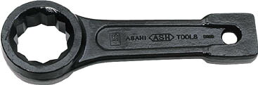 ASH 打撃めがねレンチ54mm【DR0054】(レンチ・スパナ・プーラ・フレアナットレンチ)【送料無料】|リコメン堂