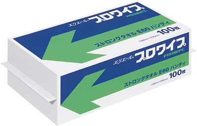 エリエール プロワイプ ストロングタオル E60ハンディ100 16パック入【623237】(清掃用品・ウエス)【送料無料】|リコメン堂