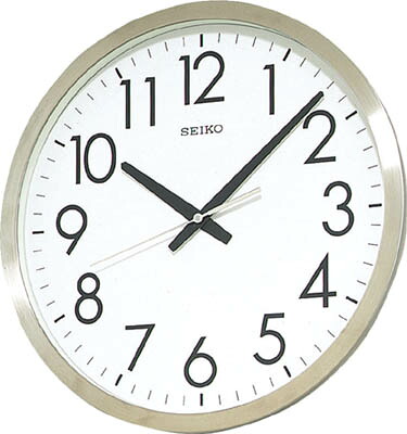 ＳＥＩＫＯ オフィスクロック 直径350×34 金属枠【KH409S】(ＯＡ・事務用品・掛時計)【送料無料】 11,006円