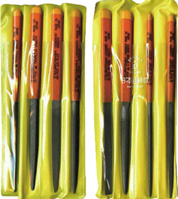 ツボサン 組ヤスリセット8本組 細目【ST008-03】(研削研磨用品・ヤスリ)【送料無料】