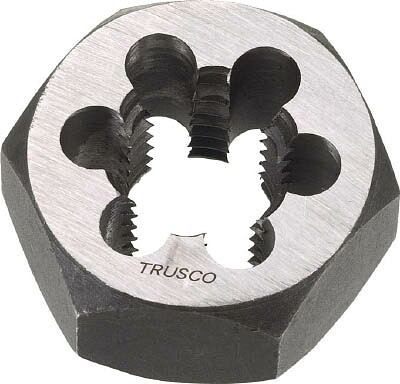TRUSCO 六角サラエナットダイス PS1−11【TD6-1PS11】(ねじ切り工具・ねじ山修正工具)【送料無料】|リコメン堂