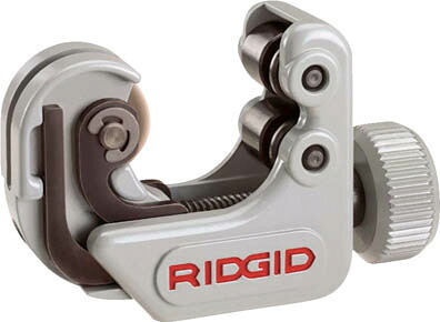 ＲＩＤＧＥ スプリング式チューブカッター 117【97787】(水道・空調配管用工具・チューブカッター)【送料無料】