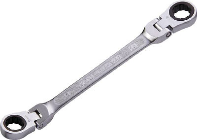 ＫＴＣ ラチェットめがねレンチ（両頭型首振りタイプ） 13Ｘ17ｍｍ【MR1A-1317F】(レンチ・スパナ・プーラ・ラチェットレンチ)【送料無料】
