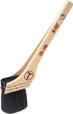 大塚 塗来 建築用 筋違 黒 25号【TK 25】(塗装・内装用品・刷毛)【送料無料】