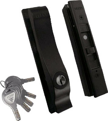 ＡＧＥＮＴ 万能引違戸錠 ディンプルシリンダータイプ ＢＪ&minus;1 ブラック【BJ-1-00U】(建築金物・工場用間仕切り・鍵)【送料無料】｜リコメン堂