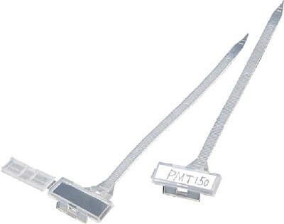 ＴＲＵＳＣＯ マーカータイ 幅5ｍｍＸ長さ160ｍｍ【PMT-150】(電設配線部品・ケーブルタイ)【送料無料】｜リコメン堂
