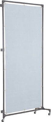 TRUSCO 火花用衝立 接続型 1000XH2000 キャスター足タイプ【YCS-1020】(溶接用品・溶接遮光フェンス)【送料無料】|リコメン堂