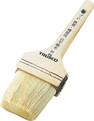 TRUSCO プロ鉄骨橋梁用白平刷毛 35号【TPB-114】(塗装・内装用品・刷毛)【送料無料】|リコメン堂