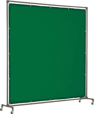 ＴＲＵＳＣＯ 溶接遮光フェンス 2020型単体 深緑【YFA-DG】(溶接用品・溶接遮光フェンス)【送料無料】