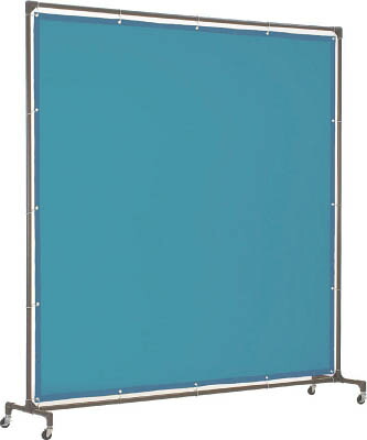 ＴＲＵＳＣＯ 溶接遮光フェンス 2020型単体 青【YFA-B】(溶接用品・溶接遮光フェンス)【送料無料】