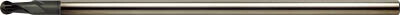 ＵＴ超硬ＥＭロングネックボール Ｒ0．75×有効長6【DCLB2015-0060】(旋削・フライス加工工具・超硬ボールエンドミル)【送料無料】