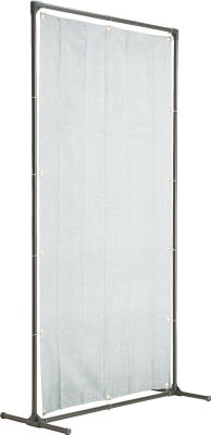 ＴＲＵＳＣＯ 火花用衝立 単体型 1000ＸＨ2000 固定足タイプ【YK-1020】(溶接用品・溶接遮光フェンス)【送料無料】 25,928円