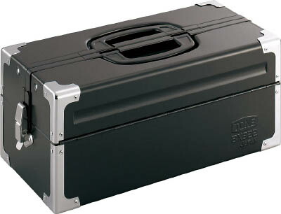 ＴＯＮＥ ツールケース（メタル） Ｖ形2段式 マットブラック【BX322BK】(工具箱・ツールバッグ・スチール製工具箱)【送料無料】