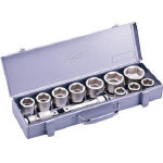 ＴＯＮＥ インパクト用ソケットセット（メタルトレー付） 12ｐｃｓ【NV6102】(レンチ・スパナ・プーラ・インパクト用ソケット)【送料無料】｜リコメン堂 26,796円