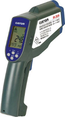 カスタム 放射温度計【IR-309】(計測機器・温度計・湿度計)【送料無料】 27,040円