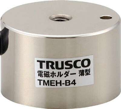 ＴＲＵＳＣＯ 電磁ホルダー 薄型 Φ60ＸＨ40【TMEH-B6】(マグネット用品・電磁ホルダ)【送料無料】