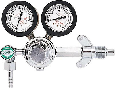 活魚用圧力調整器 ＹＲ－90Ｋ（関西式）【YR90KW】(溶接用品・ガス調整器)【送料無料】