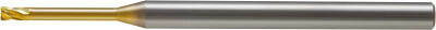 ユニオンツール 超硬エンドミル【HLRS4008-005-030】(旋削・フライス加工工具・超硬ラジアスエンドミル)【送料無料】