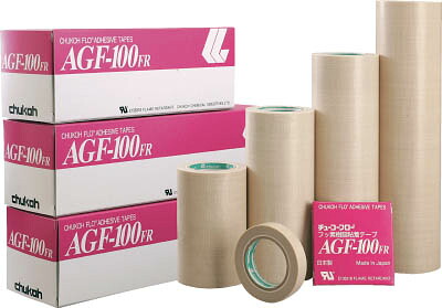 チューコーフロー 粘着テープ ガラスクロス 0．18－50×10【AGF100FR-18X50】(テープ用品・保護テープ)【送料無料】