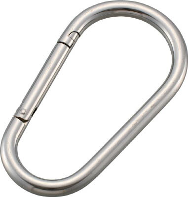 ＴＲＵＳＣＯ ステンレス カラビナジャンボ（環なし） 12ｍｍ【TKBJ-12A】(建築金物・工場用間仕切り・荷役金具)【送料無料】