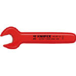 ＫＮＩＰＥＸ 絶縁片口スパナ 14ｍｍ【9800-14】(防爆・絶縁工具・レンチ・スパナ（絶縁）)