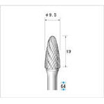 ナカニシ 超硬カッター【26102】(電動工具・油圧工具・マイクログラインダー)【送料無料】