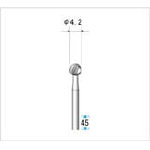ナカニシ 精密スチールカッター 12本入【33038】(電動工具・油圧工具・マイクログラインダー)【送料無料】