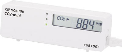 カスタム CO2モニター【CO2-MINI】(計測機器・ガス測定器・検知器)【送料無料】|リコメン堂