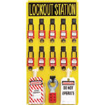 パンドウイット ロックアウトステーションキット 10人用【PSL-10SWCA】(建築金物・工場用間仕切り・鍵)【送料無料】 41,269円