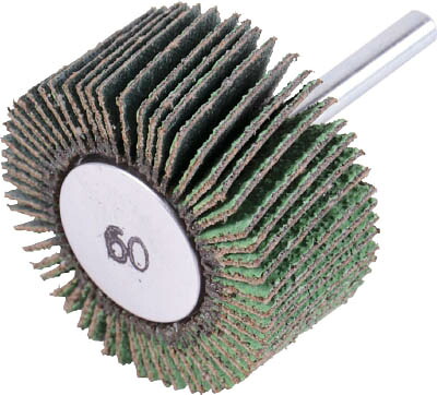 ＴＲＵＳＣＯ 超研削フラップホイール 外径80Ｘ幅25Ｘ軸径6 5個入 ＃Ｚ40【HF8025Z-40】(研削研磨用品・フラップ軸付ホイール)【送料無料】