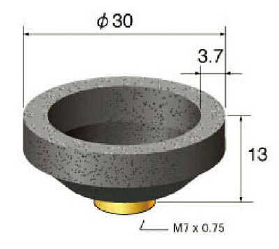 ナカニシ インパルス用先端工具（12個入【64835】(空圧工具・エアマイクログラインダー)【送料無料】