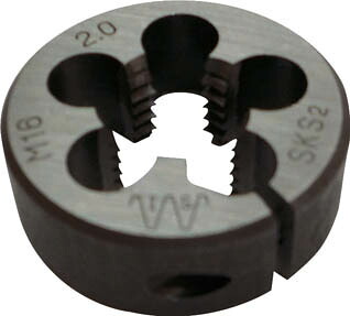 ＩＳ ダイス 25径 Ｍ3Ｘ0．5【IS-RD-25-M3X0.5】(ねじ切り工具・ダイス)