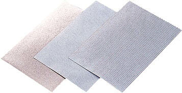 ＴＲＵＳＣＯ ダイヤ角シート 両面テープ仕様 2ｍｍ電着＃400【TDKS-2-400】(研削研磨用品・ダイヤモンドヤスリ)【送料無料】｜リコメン堂