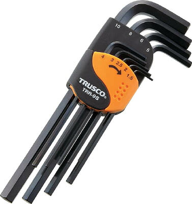 ＴＲＵＳＣＯ 六角棒レンチセット（標準タイプ）16本入【TRR-16S】(ドライバー・六角棒レンチ・六角棒レンチ)【送料無料】