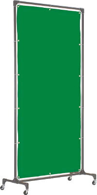 ＴＲＵＳＣＯ 溶接遮光フェンス 1020型単体 緑【YFB-GN】(溶接用品・溶接遮光フェンス)【送料無料】