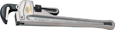 RIDGE アルミストレートパイプレンチ 250mm 31090【送料無料】